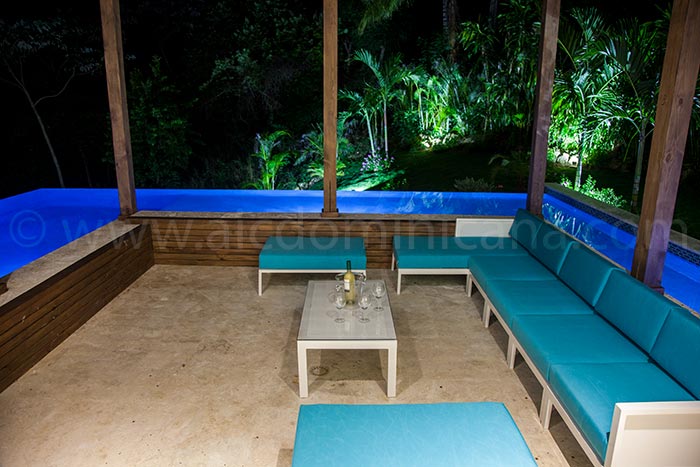 villa white sand rental villa las terrenas 43